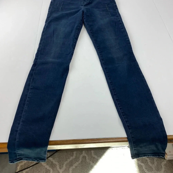 Frame Womens 25 Skinny Jeans Dark Wash Stretchy - Picture 2 of 9